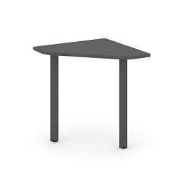 Стайл Проджект Угловой элемент стола SN-6.USP-011 Антрацит/Металл Антрацит 700*700*750 - Фото предпросмотра