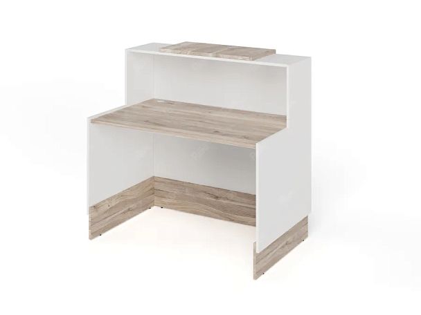 RTD081-120-MA ТАНДЕМ / TANDEM Стойка ресепшн 1-120 1200х700х1200 Дуб Маувелла - Вид 2