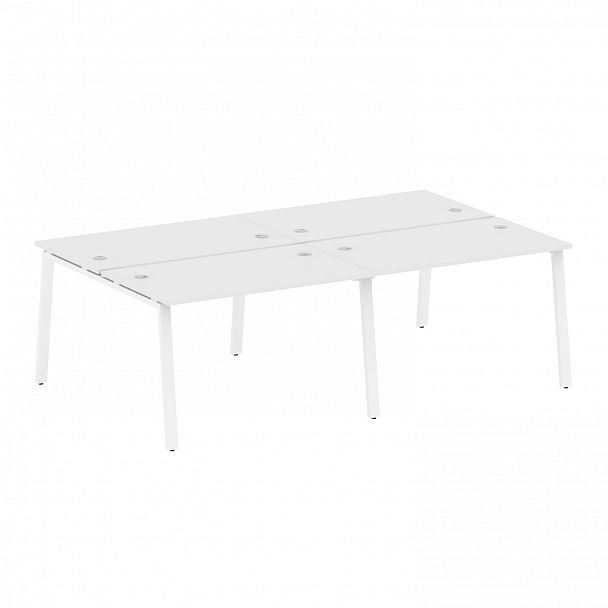 Рабочая станция "Metal System" БА.СМ-4.2 белый - Вид 1