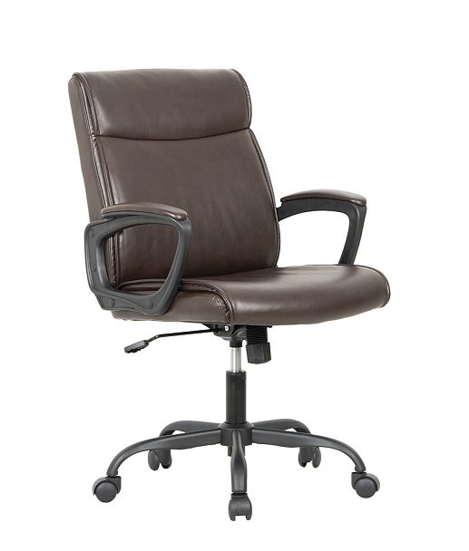 Кресло CHAIRMAN CH303, экокожа, коричневый - Вид 1