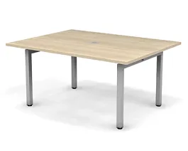 EUROPE/ЕВРОПА RE022-158х100 Прямоугольный конференц-стол 1580x1000x750 Акация светлый - Фото предпросмотра