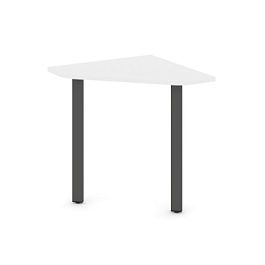 Стайл Проджект Угловой элемент стола SN-6.USP-011 Белый/Металл Антрацит 700*700*750 - Фото предпросмотра
