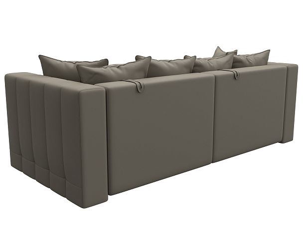 Диван прямой Лига-052 НПБ Экокожа бежевый - Вид 5