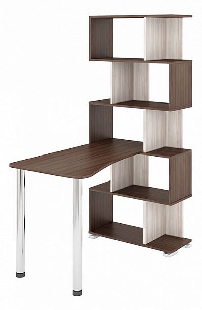 Стол компьютерный Домино СЛ-5СТ-2 Карамель/Шамони - Вид 1