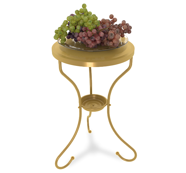 Столик журнальный Sheffilton SHT-CT10-1 золото - Вид 3