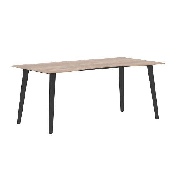 Стол руководителя JST 1890 Дуб Каньон/Антрацит 1800х900х750 JAY - Вид 1