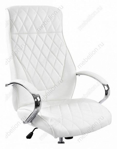 Кресло компьютерное Monte белое - Вид 4