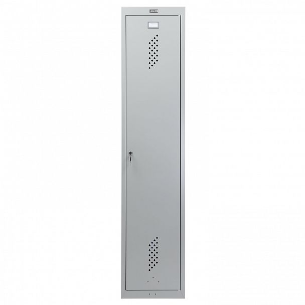 Шкаф (секция без стенки) металлический для одежды BRABIX "LK 01-40", УСИЛЕННЫЙ, 1830х400х500 мм, 291131, S230BR403202 - Вид 9