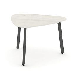 Стайл Проджект Стол переговорный SN-6.SPRG-71.3 Дуб Наварра/Металл Антрацит 1200*1200*750 - Фото предпросмотра