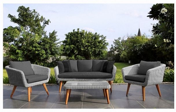 Набор уличный AFM-605G Grey - Вид 2