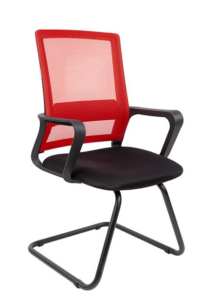 Офисное кресло Chairman 606V Россия TW-69 красный - Вид 1