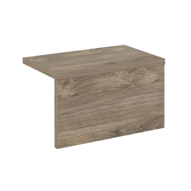 Накладка прямая низкая "Onix" О.R-NP.N-98.1 тиквуд темный - Вид 1