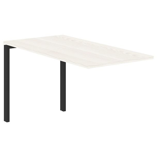 Брифинг-приставка EUB 1367 Ясень Траун/Черный 1360х670х750 EDIS - Вид 1