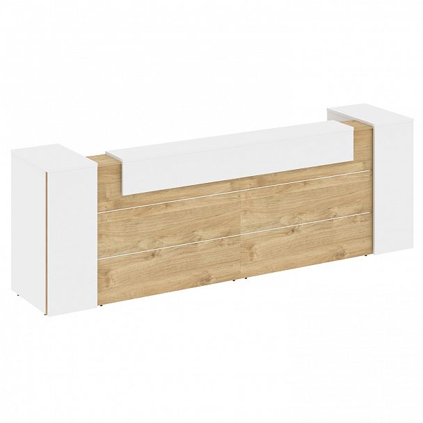 Ресепшн "Onix" O.R-K-11 тиквуд светлый/белый - Вид 2