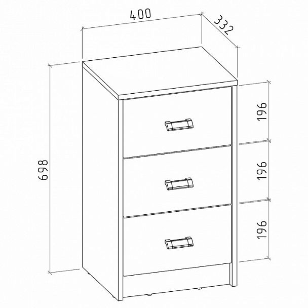 Комод Имидж-403 - Вид 2