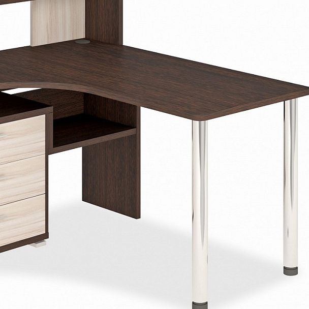 Стол компьютерный Домино СР-133 Венге/Карамель левый - Вид 2