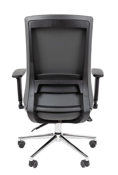 Офисное кресло Chairman 500LUX Россия экокожа cерый БП - Вид 5