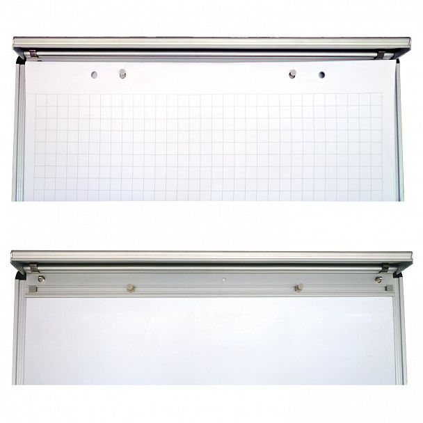 Доска-флипчарт магнитно-маркерная 70х100 см, тренога, ГАРАНТИЯ 10 ЛЕТ, BRAUBERG, 231720 - Вид 6