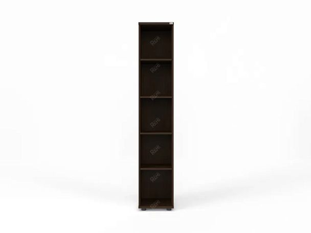 UNITY РШ-4 ВЕНГЕ Стеллаж открытый Прямой 366x380x1966 - Вид 1