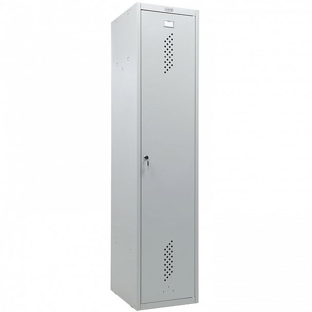 Шкаф металлический для одежды ПРАКТИК "LS-11-40D", 2 отделения, 1830х418х500 мм, 24 кг, разборный - Вид 4