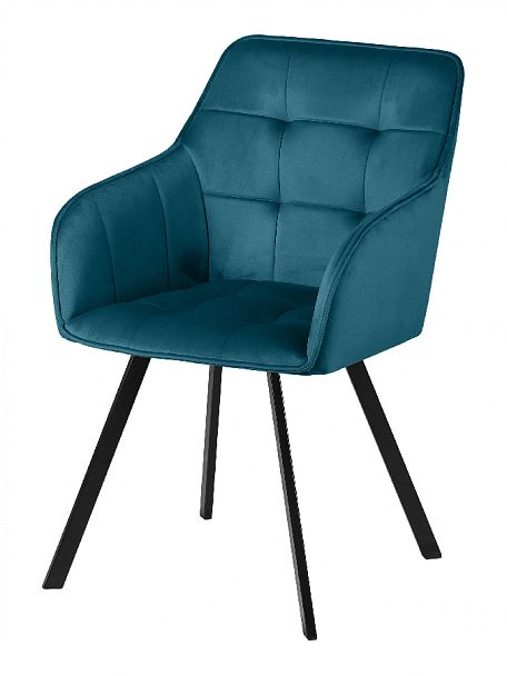 Комплект кресел поворотных Мони, Confetti izumrud/черный, 2 шт. - Вид 2