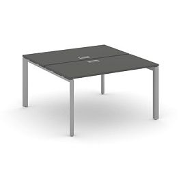 Style Project Next Рабочая станция двухсторонняя SN-59P.DRS-001 Антрацит/Металл Серый/Серебро Заглушка 980*1232*750 - Фото предпросмотра