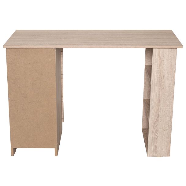 Стол письменный/компьютерный BRABIX "Scandi CD-016", 1100х500х750 мм, 4 ящика, дуб сонома, 641892, ЦБ013707-2 - Вид 22