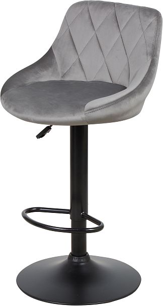 Стул барный "ПРЕСТИЖ" WX-2397 серый - Вид 2