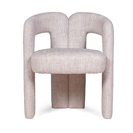Полукресло Angie, микромех Rozy ivory - Фото предпросмотра