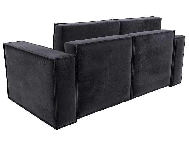 Диван прямой Куба мини Велюр серый - Вид 6