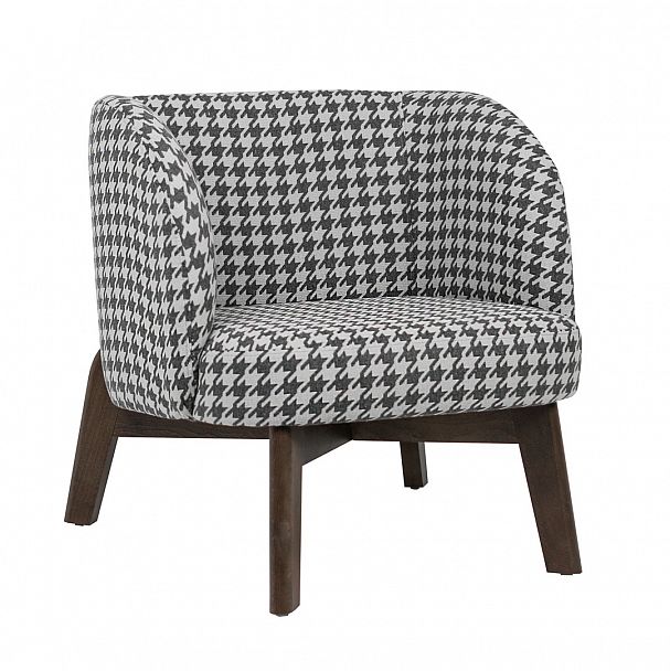 Кресло Dasch, жаккард / клетка - Вид 2