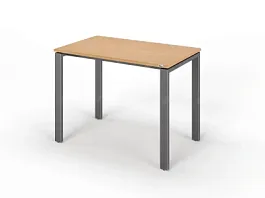 ЛАЙТ / LIGHT RLG015-10x6 Прямоугольный стол 100x60x75 Бук - Фото предпросмотра