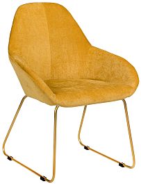 Стул Kent Жёлт/Линк Золото - Фото предпросмотра