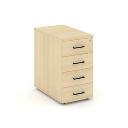 Стайл Проджект Тумба опорная/приставная SN.TOP-001 Акация Лорка/Черный Ручки 416*600*750 - Фото предпросмотра