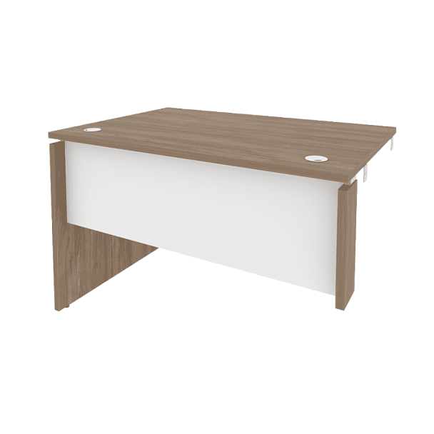 Onix Стол-приставка левый к опорным элементам O.SPR-2.8 (L) Дуб аризона/Белый бриллиант 1180*800*750 - Вид 1