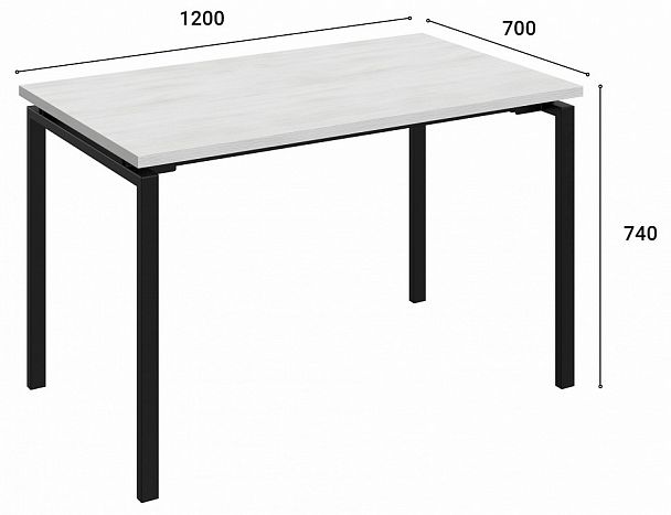 Стол обеденный Виктория ВИ-50К - Вид 3