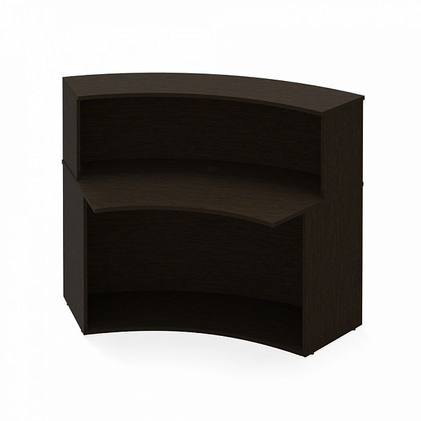 Стойка-ресепшн "Система-M" ПК-УНФО-СКР150х81-В1-179 дуб ферраре - Вид 1