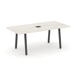 Style Project Direct Direct Стол переговорный SN-6A.SPRG-198 Дуб Наварра/Металл Антрацит 1980*980*750 - Фото предпросмотра