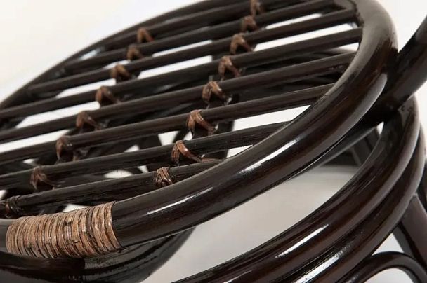 Стол журнальный со стеклом Беноа/Benoa 5005Antique brown (античный черно-коричневый) - Вид 2