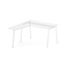 MATRIX 121В302 Стол приставной, L 500х800х775 Белый - Фото предпросмотра