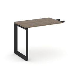 Style Project Next Брифинг-приставка SN-59O.BR-004 Вяз Благородный/Металл Черный 1180*600*750 - Фото предпросмотра