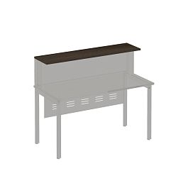 Полка настольная Формула МП2 ФР 408 венге темный - Фото предпросмотра