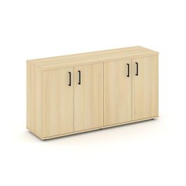 Стайл Проджект Тумба опорная/приставная SN.TOP-133 Акация Лорка/Черный Ручки 1632*400*750 - Фото предпросмотра