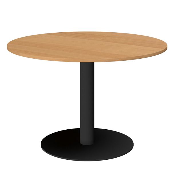 Стол круглый АМ-Д120 Ольха/Антрацит 1200x1200x760 Арго-М - Вид 1