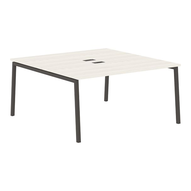 Стол 2-х местный ELWST 1516 Ясень Траун/Мокко 1560х1606х750 EDIS - Вид 1