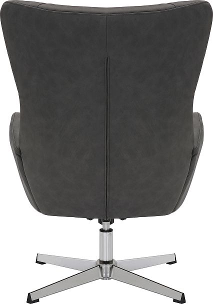 Кресло мягкое Everprof Apple (Эпл) Ткань Темно-серый - Вид 4