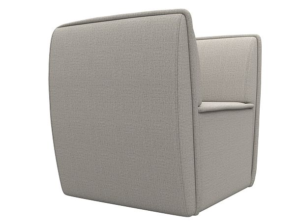 Кресло Бергамо Рогожка бежевый - Вид 3