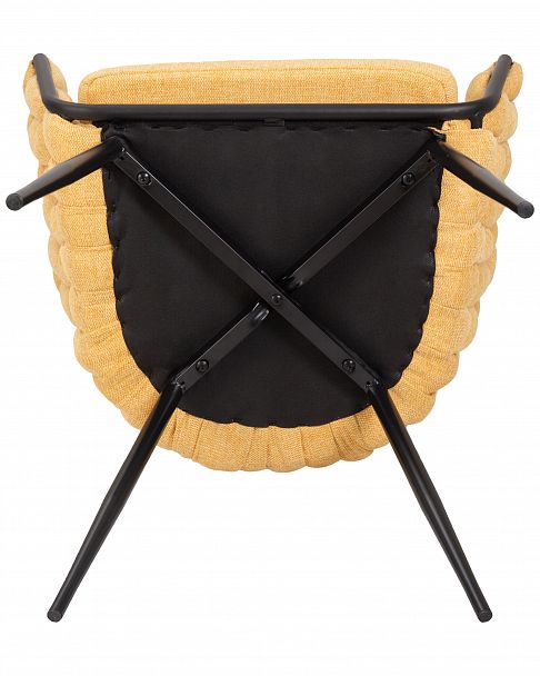 Стул обеденный DOBRIN MATILDA (жёлтая ткань (LAR 275-8)) - Вид 10