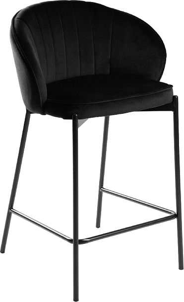 Комплект полубарных стульев Миэль черный/черный, 4 шт. - Вид 3