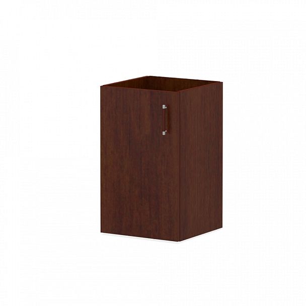 Шкаф (необходим топ) "Премьер"  ПК-ПМ-Ш73Х45/35-В1-34 миланский орех темный - Вид 1